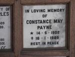 PAYNE Constance May 1902-1989