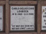 LOUBSER Carlo Delvecchio 1910-1988