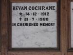 COCHRANE Bevan 1912-1988