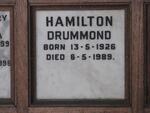 DRUMMOND Hamilton 1926-1989