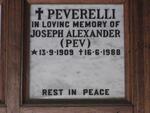 PEVERELLI Joseph Alexander 1909-1988