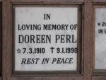 PERL Doreen 1910-1990