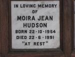 HUDSON Moira Jean 1954-1991