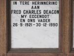 DEACON Fred Charles 1921-1990