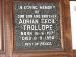TROLLOPE Adrian Cecil 1871-1990