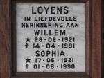 LOYENS Willem 1921-1991 & Sophia 1921-1990