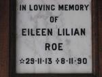 ROE Eileen Lilian 1913-1990