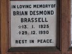 BRASSELL Brian Desmond 1925-1990