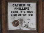 PHILLIPS Catherine 1927-1991