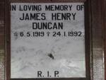 DUNCAN James Henry 1919-1992