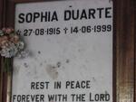 DUARTE Sophia 1915-1999