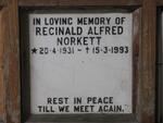 NORKETT Reginald Alfred 1931-1993