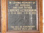 BUCHANAN Laurence A.C. 1903-1992