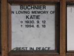 BUCHNIER Katie 1930-1994