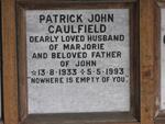 CAULFIELD Patrick John 1933-1993