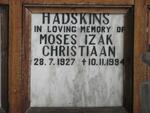HADSKINS Moses Izak Christiaan 1927-1994