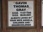 GRAY Gavin Thomas 1948-2001