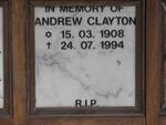 CLAYTON Andrew 1908-1994
