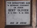 OLIVIER Bert 1910-1980