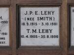 LEHY T.M. 1905-1996 & J.P.E. SMITH 1915-1981