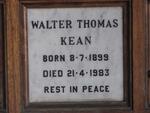 KEAN Walter Thomas 1899-1983