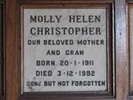 CHRISTOPHER Molly Helen 1911-1982