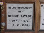 TAYLOR Debbie 1970-1983