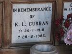 CURRAN K.L. 1918-1983