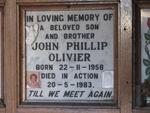 OLIVIER John Phillip 1958-1983