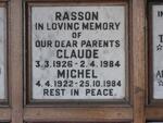 RASSON Claude 1926-1984 & Michel 1922-1984