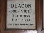 DEACON Roger Victor 1920-1983