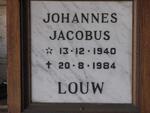 LOUW Johannes Jacobus 1940-1984