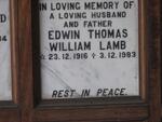 LAMB Edwin Thomas William 1916-1983