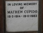 CUPIDO Mathew 1914-1983