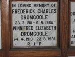 DROMGOOLE Federick Charles 1911-1985 & Winnifred Elizabeth 1913-1991