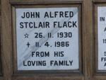 FLACK John Alfred StClair 1930-1986