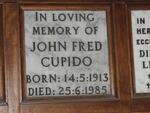 CUPIDO John Fred 1913-1985