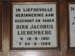 LIEBENBERG Dirk Jacobus 1901-1985