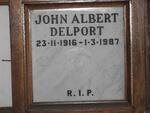 DELPORT John Albert 1916-1987