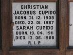 CUPIDO Christian Jacobus 1908-1987 & Sarah 1911-1988