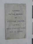LEWIS Stephen Walter -1942