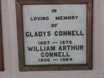 CONNELL William Arthur 1906-1984 & Gladys 1907-1975