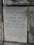 THOMSON George Bell 1909-1968