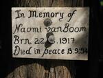 BOOM Naomi, van 1917-1994