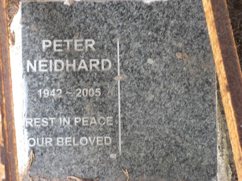 NEIDHARD Peter 1942-2005