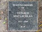 MACLACHLAN Donald 1933-2008