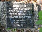 DANIELS David Martin 1952-2002