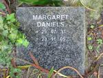 DANIELS Margaret 1933-2005