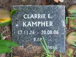 KAMPHER Clarrie E. 1926-2006