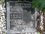 HOFFMAN Thomas Desmond 1933-2002